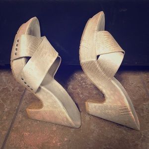 Summer block heels